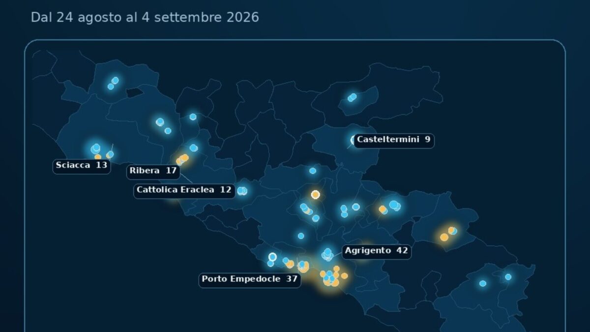 Al momento stai visualizzando Agrigento – AICA sul territorio: 206 interventi in 10 giornate lavorative