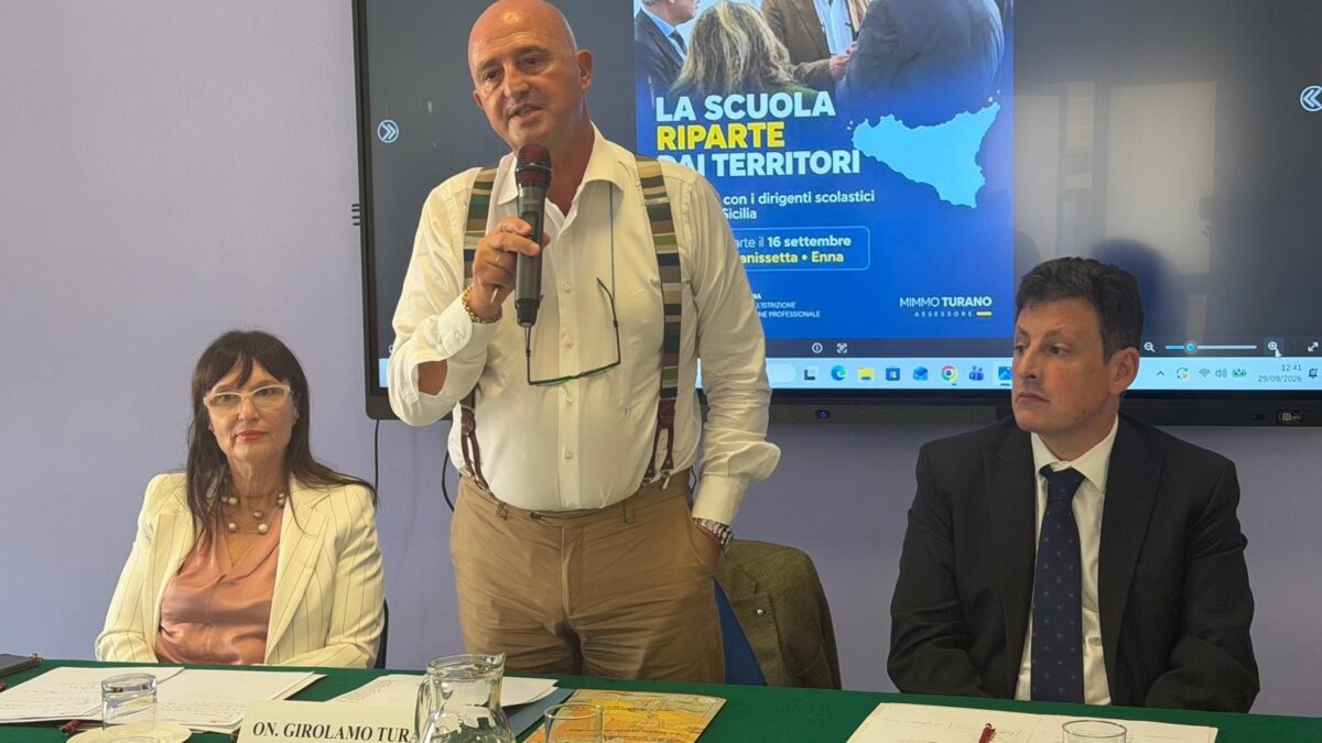 Al momento stai visualizzando Agrigento – Inaugurazione anno scolastico, Turano incontra i presidi a Favara, giovedì ultima tappa a Brolo