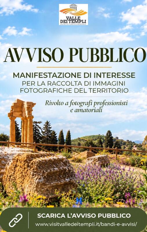 Al momento stai visualizzando Agrigento – Distretto Turistico Valle dei Templi, avviso pubblico per fotografi