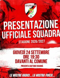 Scopri di più sull'articolo Agrigento – Calcio Seconda categoria, il River Platani si presenta alla città in piazza
