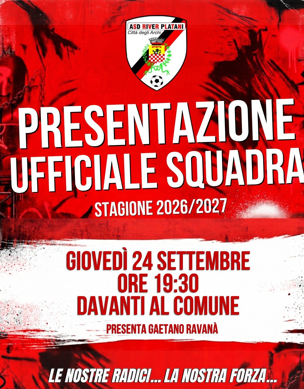 Al momento stai visualizzando Agrigento – Calcio Seconda categoria, il River Platani si presenta alla città in piazza