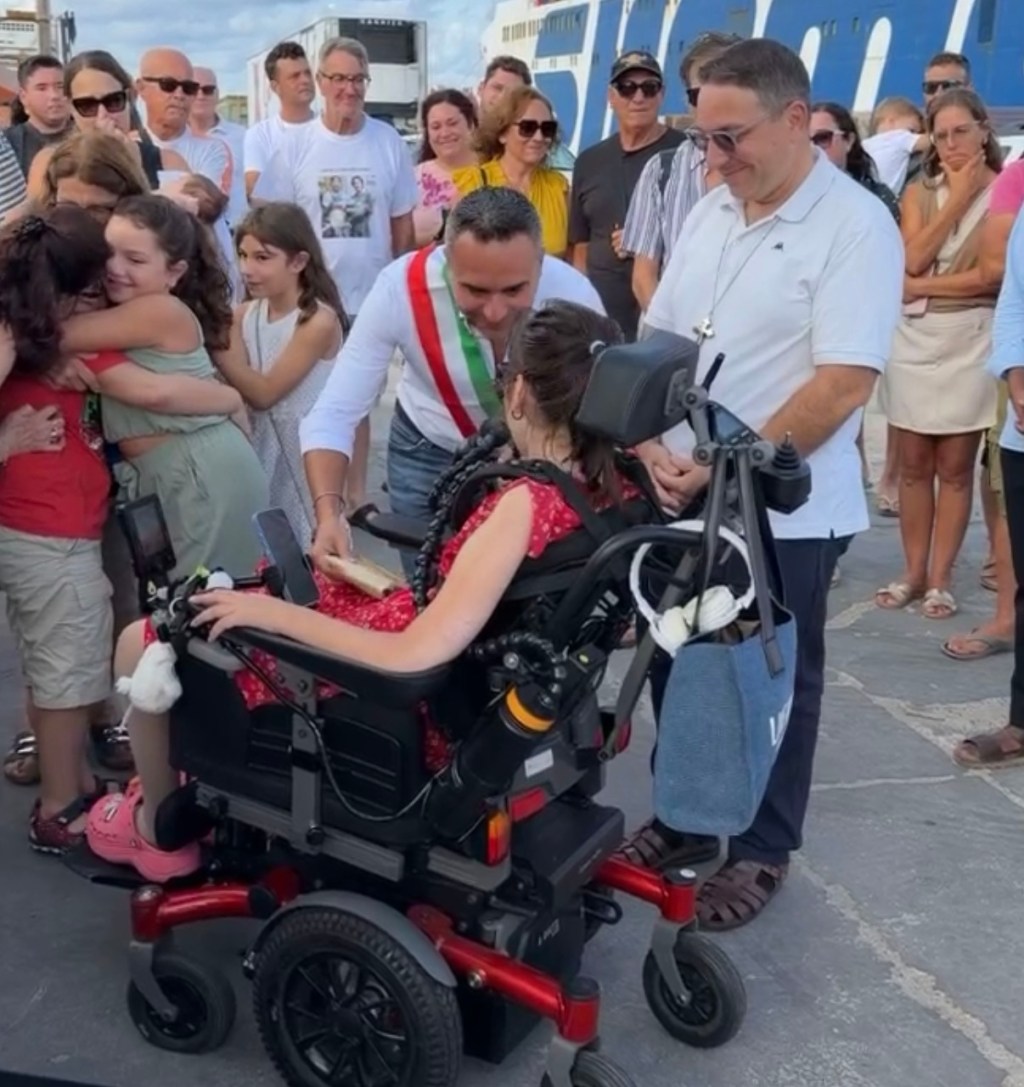 Al momento stai visualizzando Agrigento – Lampedusa abbraccia Sofia: “sono emozionata”