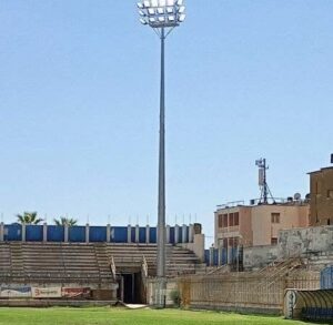Scopri di più sull'articolo Agrigento, precollaudo delle torri faro all’Esseneto: Lo storico stadio si prepara a illuminarsi