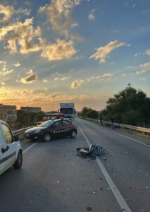 Scopri di più sull'articolo Agrigento – Incidente autonomo sulla Ss115: un ferito