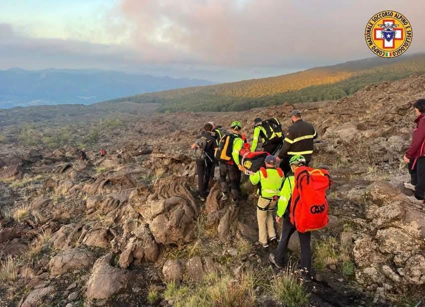 Al momento stai visualizzando Agrigento – Escursionista ferita durante caduta sull’Etna: l’intervento del soccorso alpino