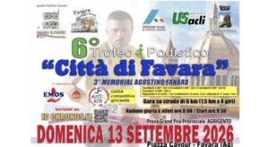Scopri di più sull'articolo Agrigento – Favara, il grande podismo invade il centro: al via il VI Trofeo “città  di Favara” e il III memorial “Agostino Fanara”