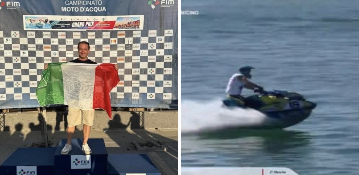Al momento stai visualizzando Agrigento – Stefano Castronovo si riconferma Campione Italiano di Moto d’acqua: la grande impresa a 49 anni nella categoria Runabout F2
