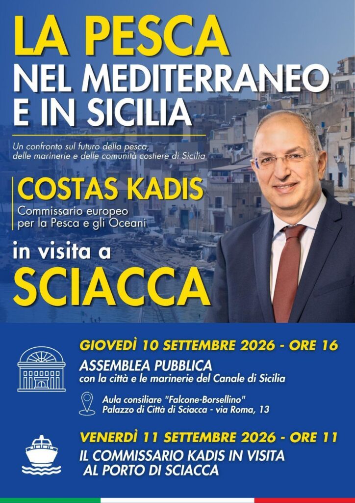 Al momento stai visualizzando Agrigento – Il commissario UE per la pesca visita Sciacca e la sua marineria