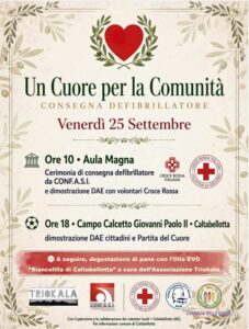 Scopri di più sull'articolo Agrigento – Confasi Sicilia dona un defibrillatore a Caltabellotta