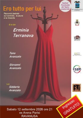 Al momento stai visualizzando Agrigento – Approda a Ravanusa, il nuovo progetto teatrale del Gruppo Zabara:  “ Ero tutto per lui “