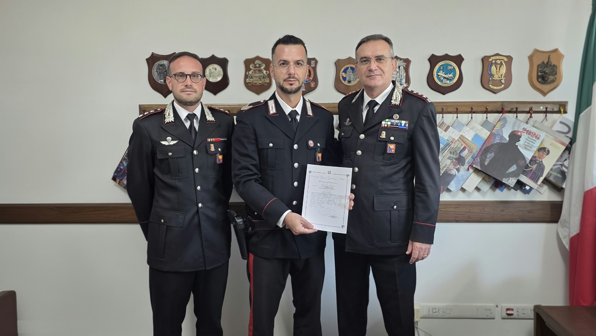 Al momento stai visualizzando Agrigento – Comiso, encomio a un carabiniere: salvò un’anziana dall’annegamento durante il nubifragio