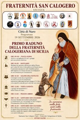 Al momento stai visualizzando Agrigento – Naro, il 19 settembre il Primo Raduno della Fraternità Calogeriana di Sicilia