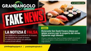 Scopri di più sull'articolo Agrigento – Fake news su ristorante di Favara con la grafica di Grandangolo: denunciati