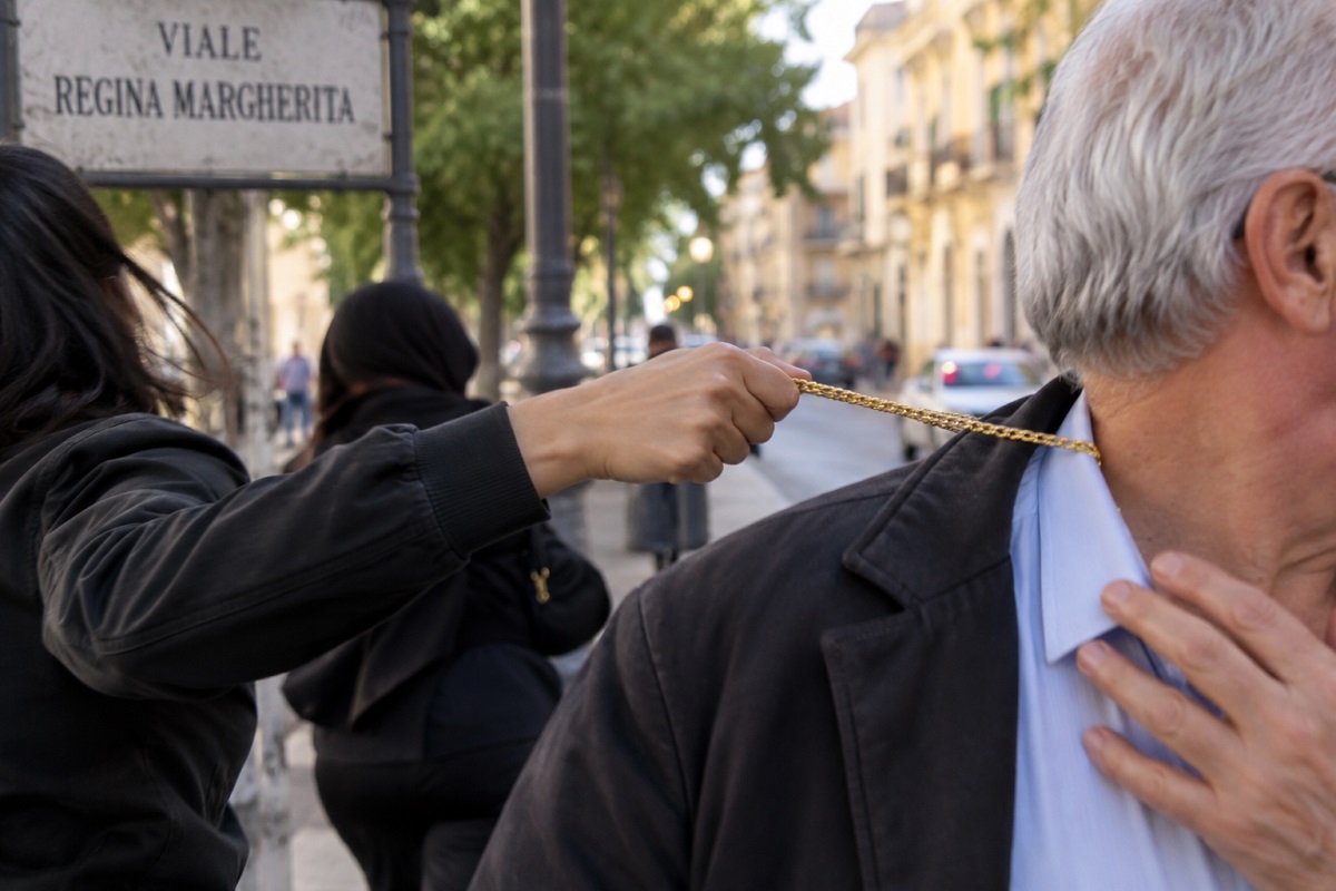 Al momento stai visualizzando Agrigento – Canicattì, scippo in viale Regina Margherita: 67enne derubato della catenina d’oro