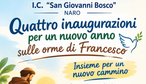 Al momento stai visualizzando Agrigento – I.C “San Giovanni Bosco di Naro, quattro inaugurazioni per un nuovo anno, sulle orme di Francesco