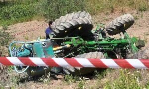 Scopri di più sull'articolo Agrigento – Si ribalta con un trattore, morto operaio di 30anni
