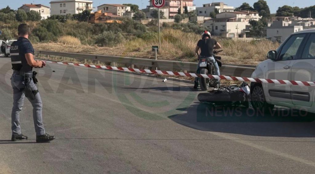 Al momento stai visualizzando Agrigento – Tragedia a Sciacca, motociclista muore in incidente stradale 