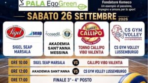 Scopri di più sull'articolo Agrigento, il grande volley al PalaEgogreen per il quarto memorial Pietro Murania