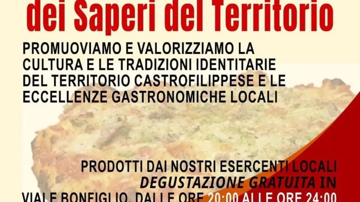 Al momento stai visualizzando Agrigento – Castrofilippo celebra i sapori della tradizione: il 2 ottobre la serata del Cuddiruna e del pani cunzatu