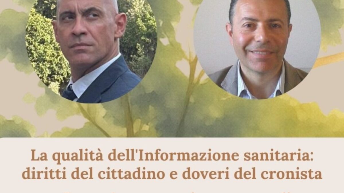 Al momento stai visualizzando Informazione sanitaria e responsabilità del cronista: ad Agrigento nuovo appuntamento del Circolo della Stampa