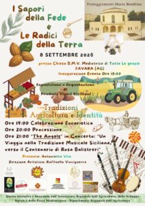 Scopri di più sull'articolo Agrigento – Favara in festa per Maria Bambina: fede, tradizioni e grande musica con i concerti de “I Teppisti dei Sogni” e Povia