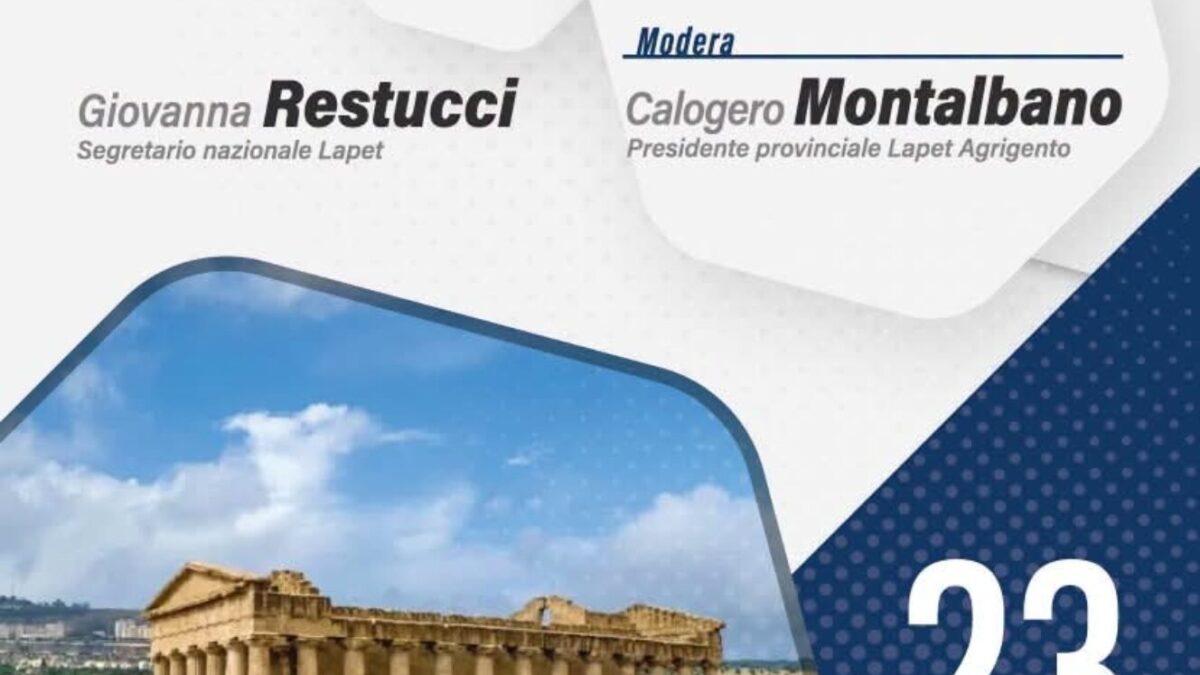 Scopri di più sull'articolo Ad Agrigento il convegno nazionale dei tributaristi: “Adempimenti fiscali post ferie”