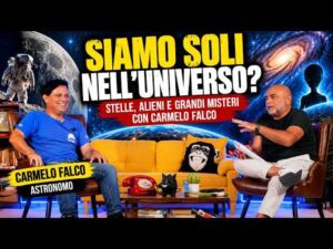 Scopri di più sull'articolo Siamo soli nell’Universo? Carmelo Falco tra stelle, alieni e misteri del cosmo | Bibbirria Podcast