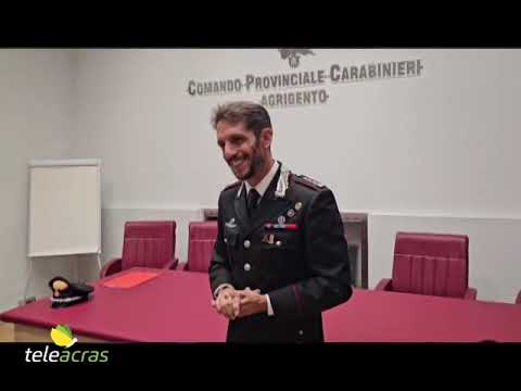 Scopri di più sull'articolo Teleacras – Palmieri nuovo Comandante Carabinieri Agrigento