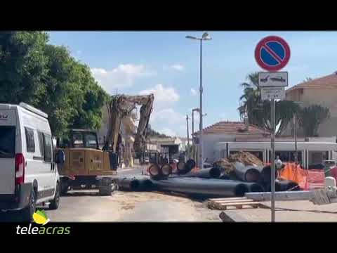 Al momento stai visualizzando Teleacras – Agrigento, San Leone, palo luce si abbatte su piazzale Giglia