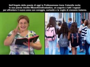 Scopri di più sull'articolo Teleacras – #Angolodellapoesia di Irene Catarella #BuonAnnoScolastico