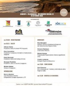 Scopri di più sull'articolo Agrigento – Erosione costiera nell’Agrigentino, oltre 140 km di litorale a rischio. Convegno dell’Ordine degli Architetti