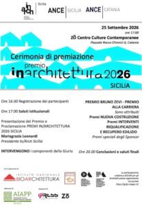 Scopri di più sull'articolo Agrigento – In/Arch Sicilia: Premi a Maria Antonietta Lima e Farm Cultural Park