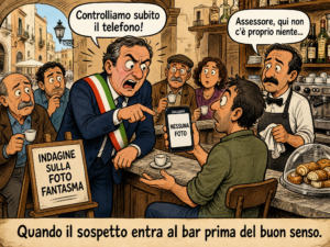 Scopri di più sull'articolo Agrigento – “Mi hai fotografato!” Ma la foto non c’era: la surreale scena dell’assessore