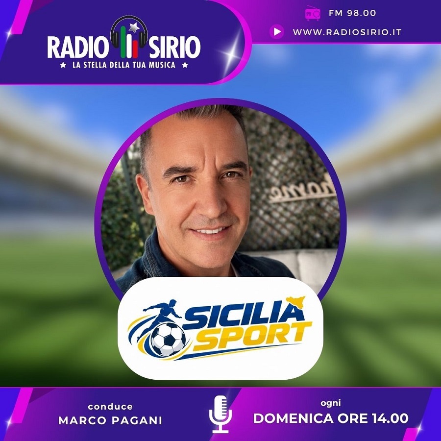 Al momento stai visualizzando Agrigento – Radio Sirio, la domenica è dedicata allo sport: in onda “Sicilia Sport” con Marco Pagani