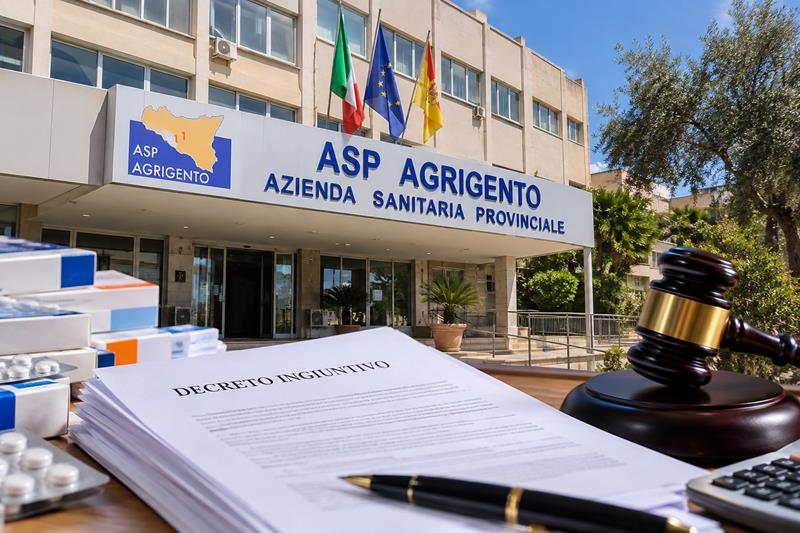 Al momento stai visualizzando ASP Agrigento, decreto ingiuntivo da quasi 870 mila euro: l’Azienda sanitaria presenta opposizione