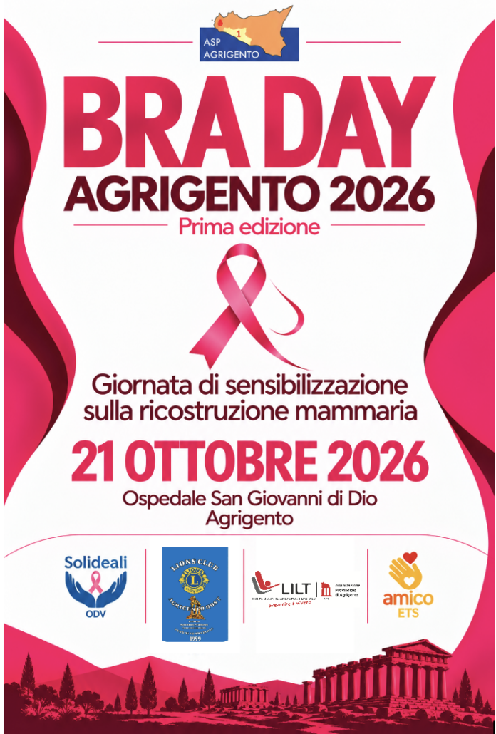 Al momento stai visualizzando All’ospedale di Agrigento il “Bra Day” 2026