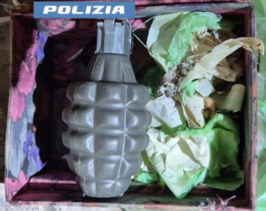 Al momento stai visualizzando Agrigento – Scoperto fortino delle armi, trovata anche una bomba a mano