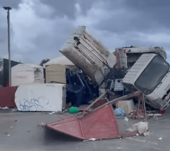 Al momento stai visualizzando Agrigento – Danni per una tromba d’aria a Marsala, Cocina: “effetto devastante”