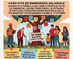 Scopri di più sull'articolo Agrigento – Carovita e salari sempre più poveri, la CGIL apre tutte le sedi dell’Agrigentino: «Dal disagio alla lotta»