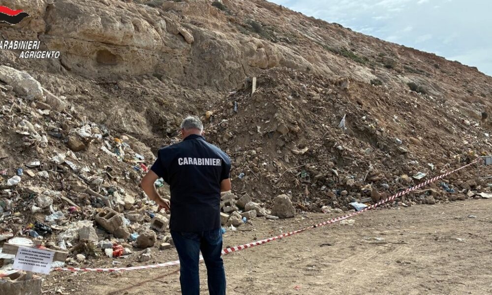 Al momento stai visualizzando Agrigento – “Discarica non regolamentare a Lampedusa”: 7 persone denunciate