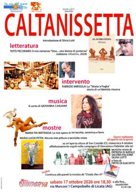 Al momento stai visualizzando Agrigento – “Caltanissetta”: a Campobello di Licata un incontro tra letteratura, arte, musica e identità nissena