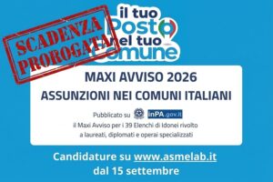 Scopri di più sull'articolo Agrigento – Maxi Avviso Asmel 2026 di selezione pubblica