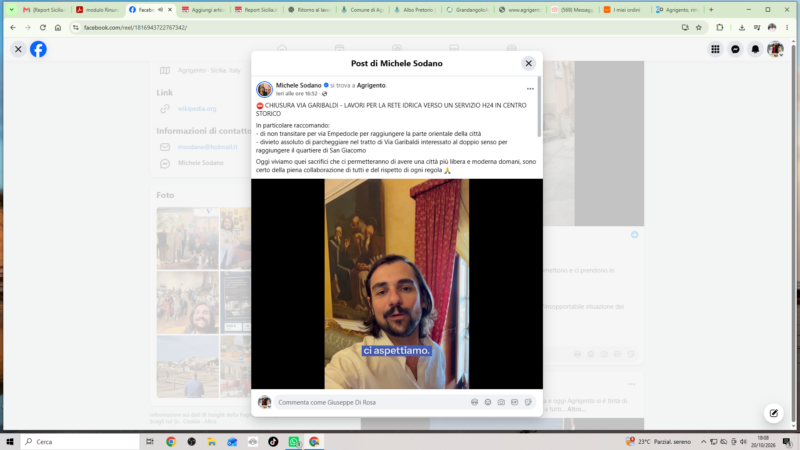 Al momento stai visualizzando Agrigento, quattro mesi di Sodano e i cittadini iniziano a presentare il conto. Sotto il video del Sindaco esplodono le proteste