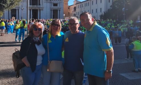Scopri di più sull'articolo Agrigento – Misericordia di Campobello di Licata: alcuni volontari presenti al pellegrinaggio nazionale di Assisi