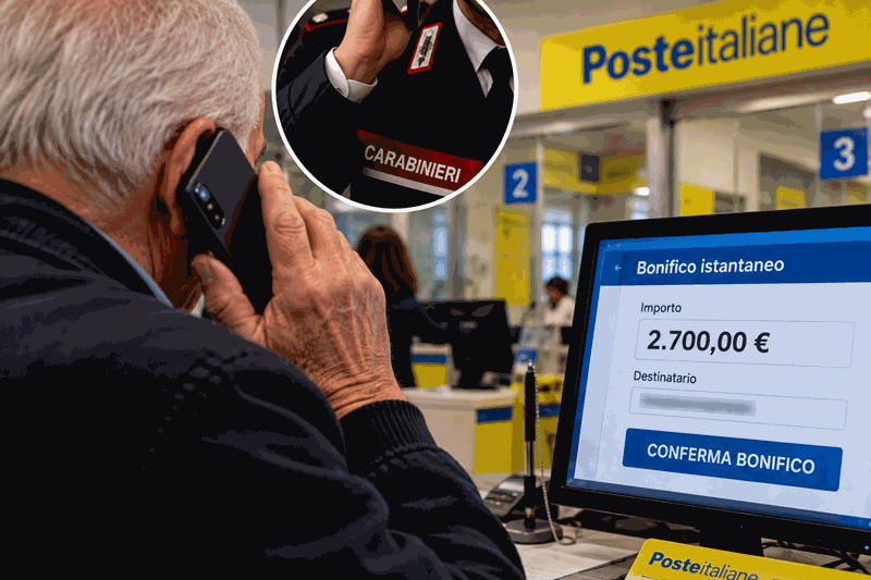 Al momento stai visualizzando Agrigento – Racalmuto, pensionato truffato da un falso maresciallo dei Carabinieri: persi 4.200 euro