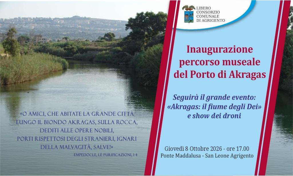 Al momento stai visualizzando Agrigento – Ecco il porto di Akragas, giovedì l’inaugurazione del percorso museale