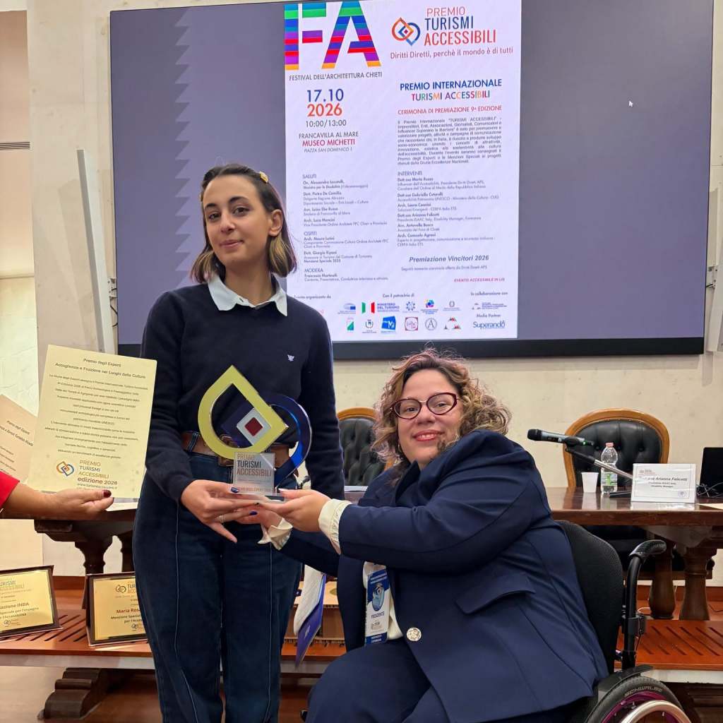 Al momento stai visualizzando Agrigento – Al Parco Valle dei Templi consegnato il Premio internazionale “Turismi Accessibili”