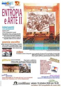 Scopri di più sull'articolo Agrigento – Campobello di Licata, arte e poesia protagoniste con “Entropia e Arte II”