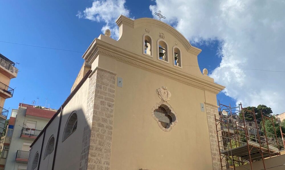 Al momento stai visualizzando Agrigento – Via i ponteggi, torna la bellezza! Quasi ultimato il restauro di Sant’Agostino