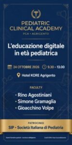 Scopri di più sull'articolo Agrigento – L’EDUCAZIONE DIGITALE IN ETA PEDIATRICA